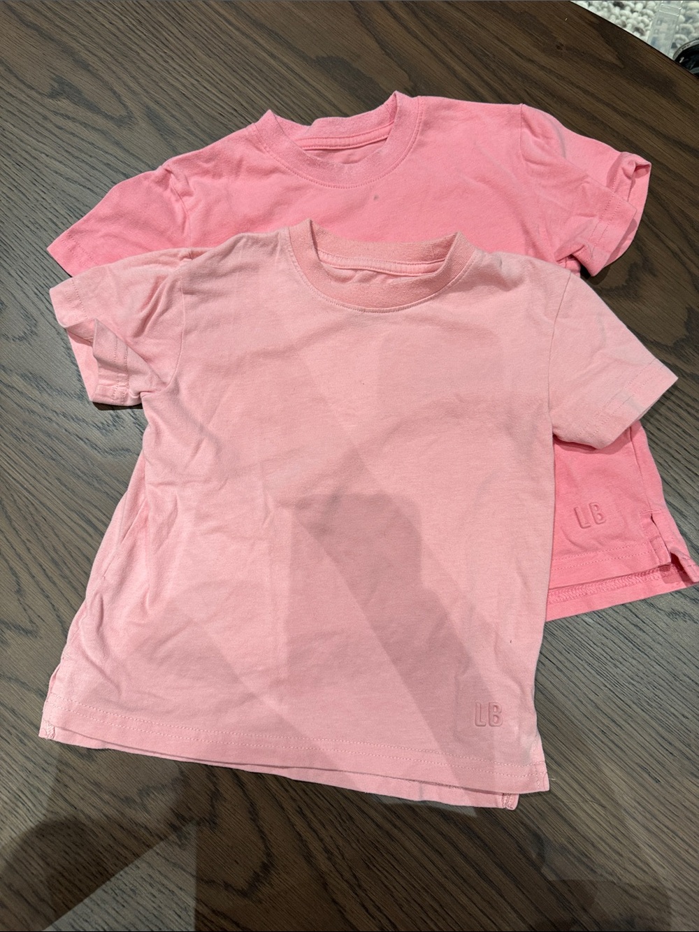 Little Bipsy Pink Set of 3 Short Sleeve Tees